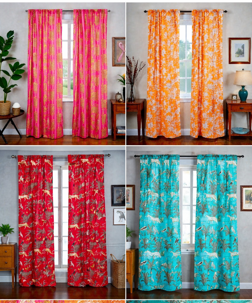 Window Cotton Curtains