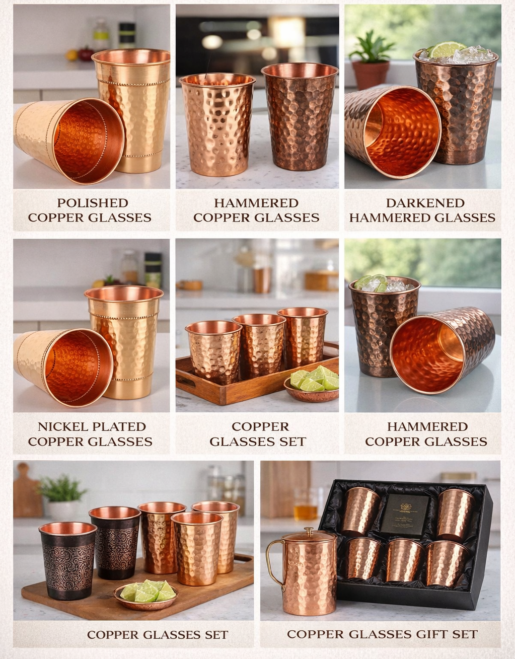 Copper Glasses