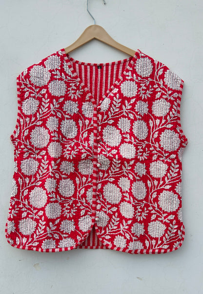 Handmade Cotton Jacket Bohemian Quilted Coat