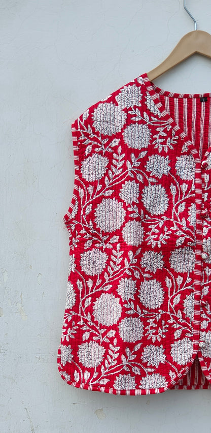 Handmade Cotton Jacket Bohemian Quilted Coat