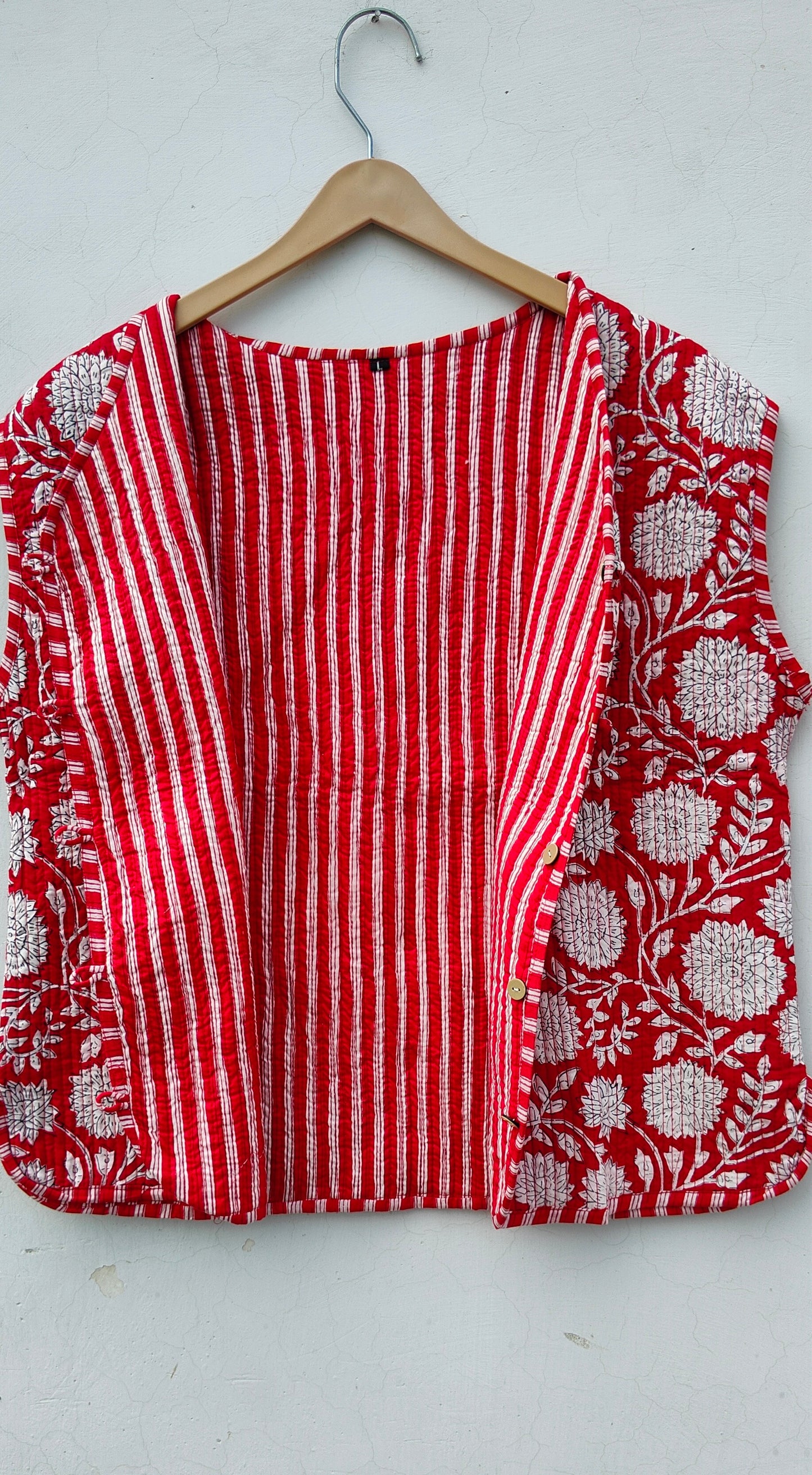 Handmade Cotton Jacket Bohemian Quilted Coat