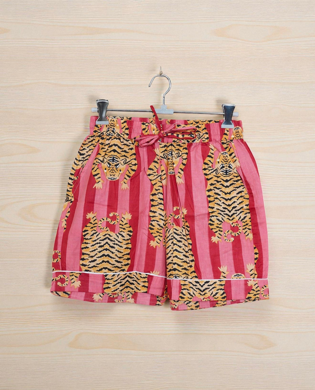 Hand Printed Cotton Pajama Set for Women | Soft Sleepwear Set