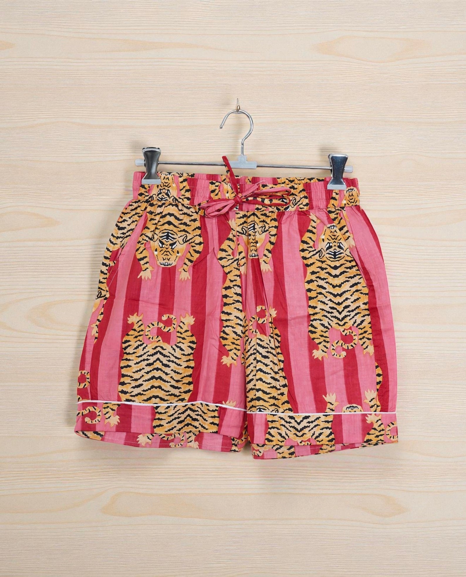 Hand Printed Cotton Pajama Set for Women | Soft Sleepwear Set