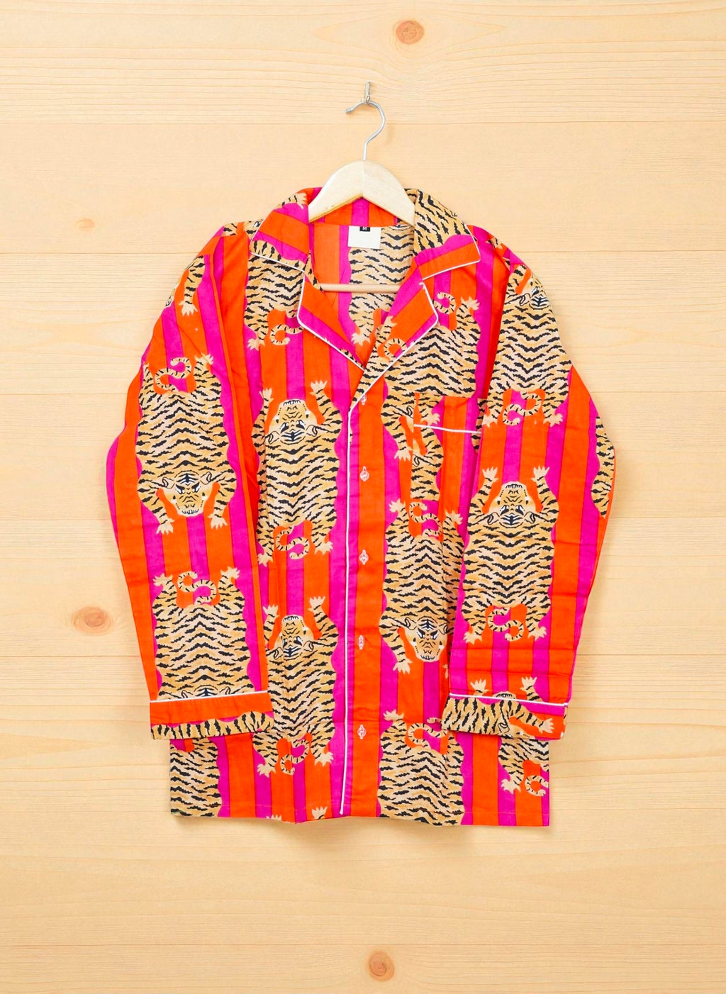 Hand Printed Cotton Pajama Set for Women | Soft Sleepwear | Loungewear Gift 4 Pcs Set