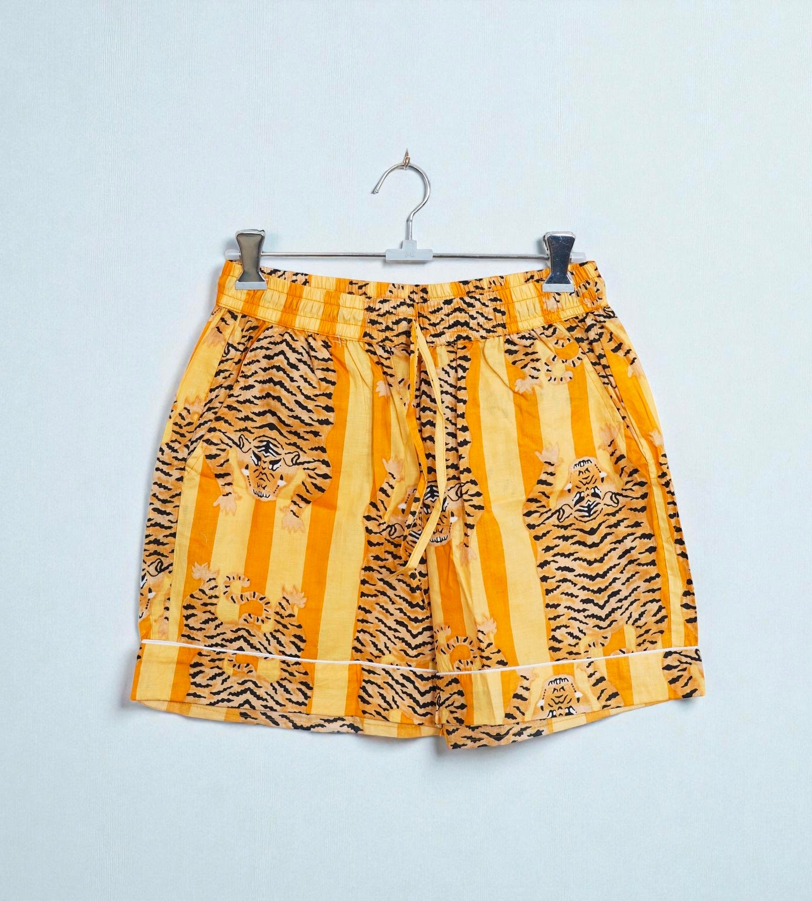 Block Printed Cotton Pajama Set | Handmade Women Nightwear | Summer Sleep 4 Pcs Set