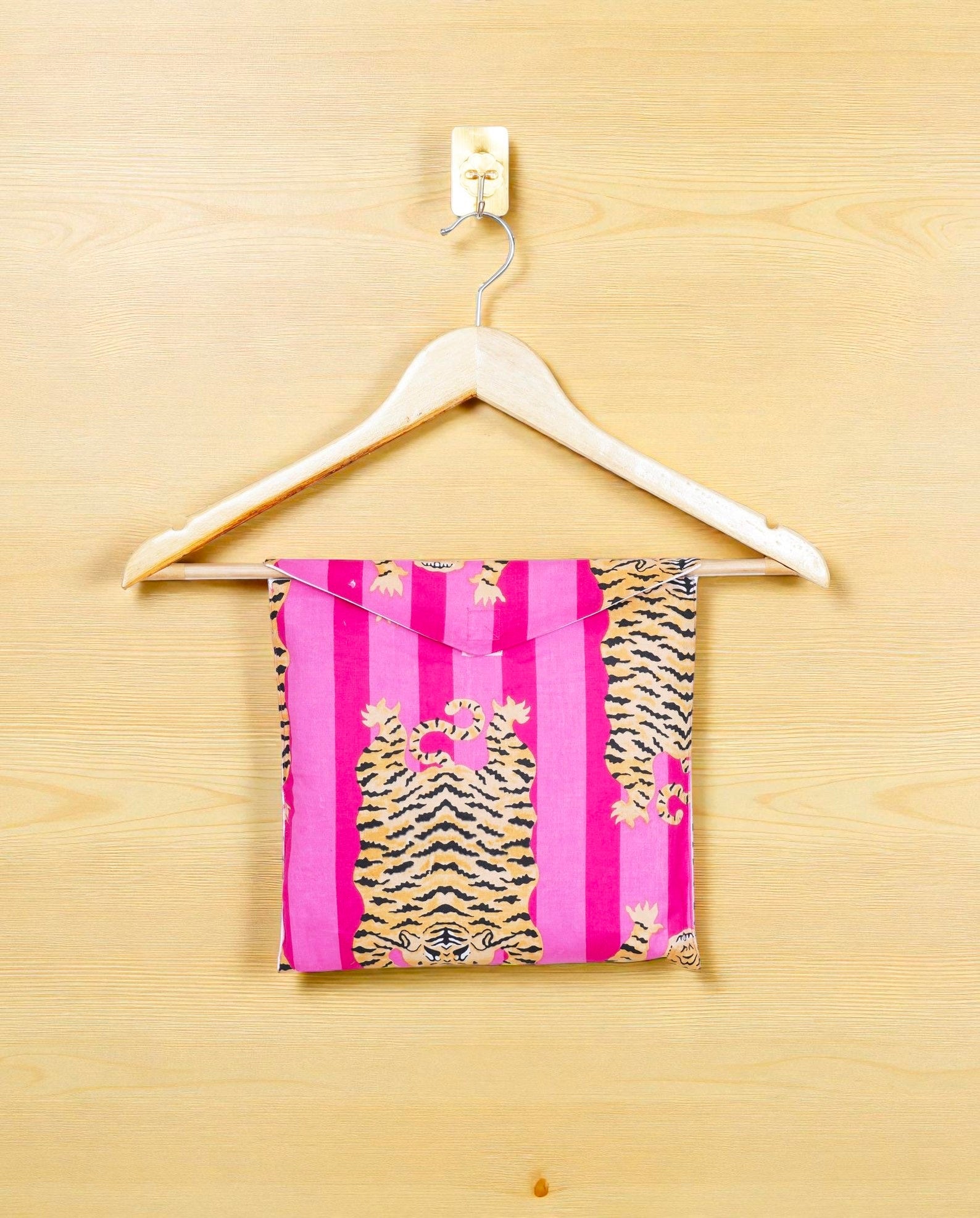 100% Cotton Hand Printed Pajama Set | Comfortable Nightwear for Women 4 Pcs Set