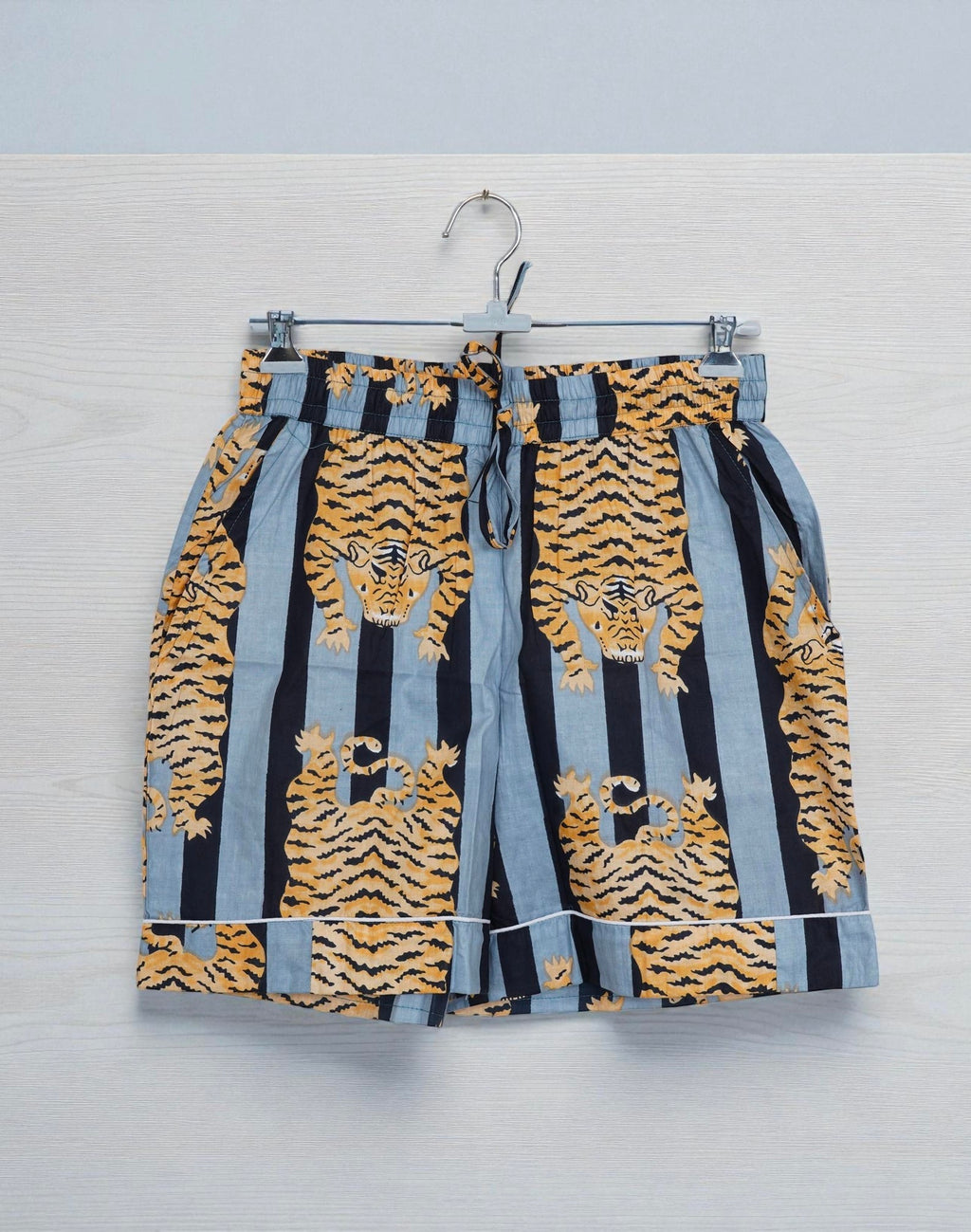 Handmade Cotton Pajama Set for Women | Block Print Loungewear | Cozy Sleep 4 Pcs Set