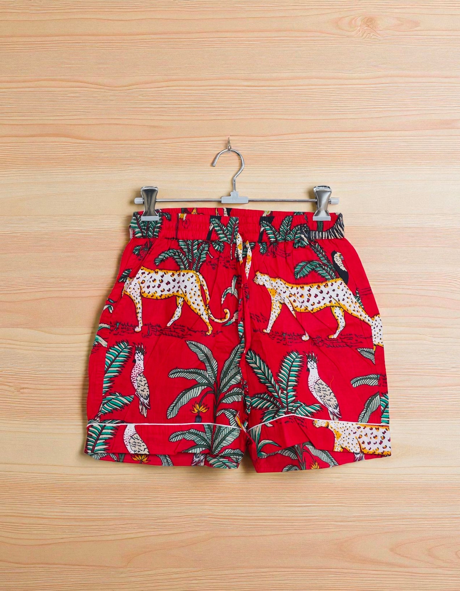 Indian Block Printed Pajama Set | Cotton Sleepwear | Ethnic Handmade Gift 4 Pcs Set