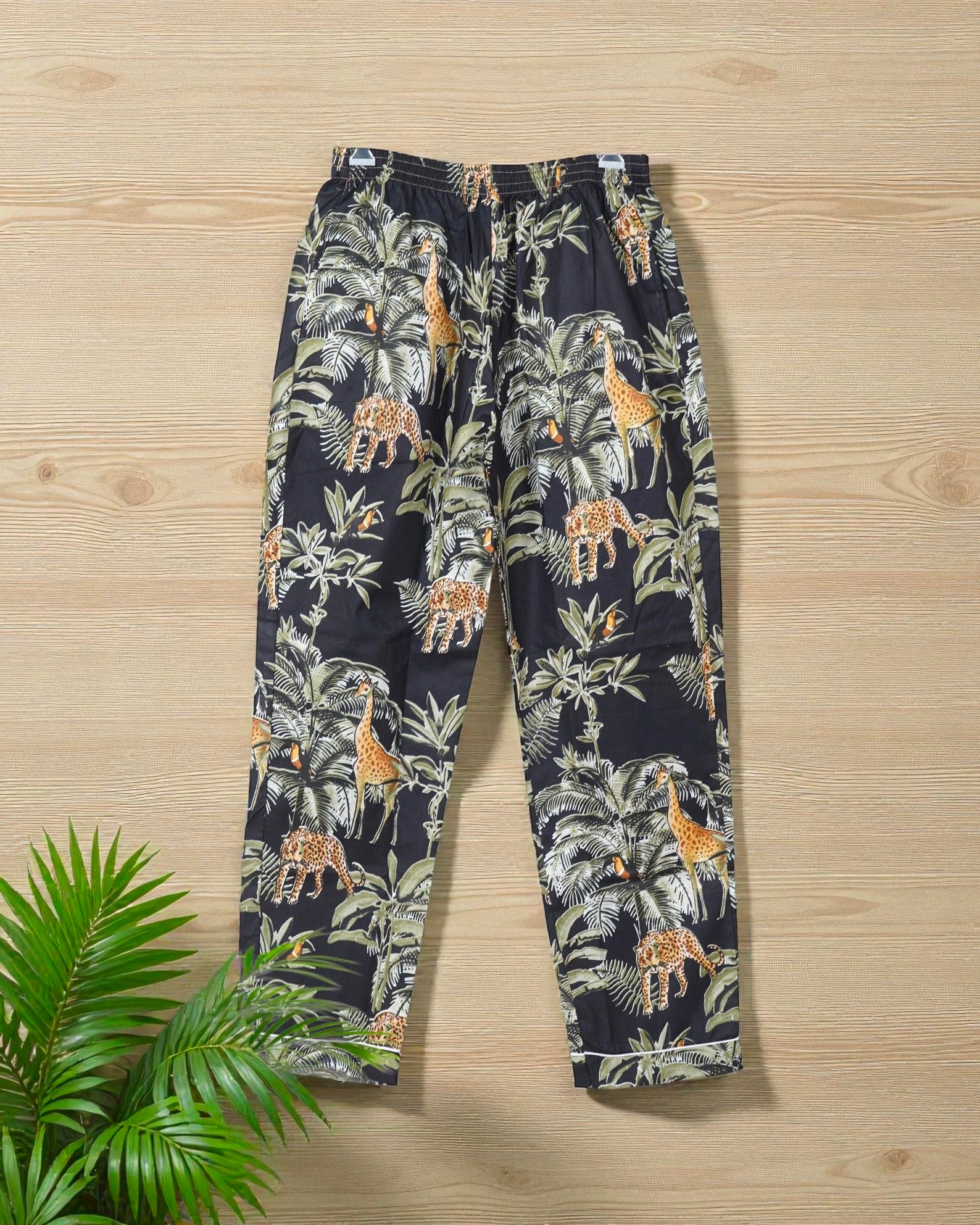 Hand Block Print Cotton Pajama Set | Women Lounge Wear | Eco Friendly Sleepwear 4 Pcs Set