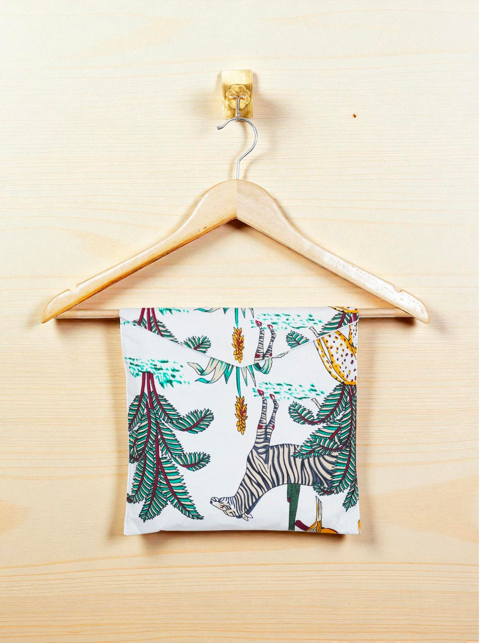 Soft Cotton Women Pajama Set | Hand Printed Sleepwear | Relaxed Fit Loungewear 4 Pcs Set