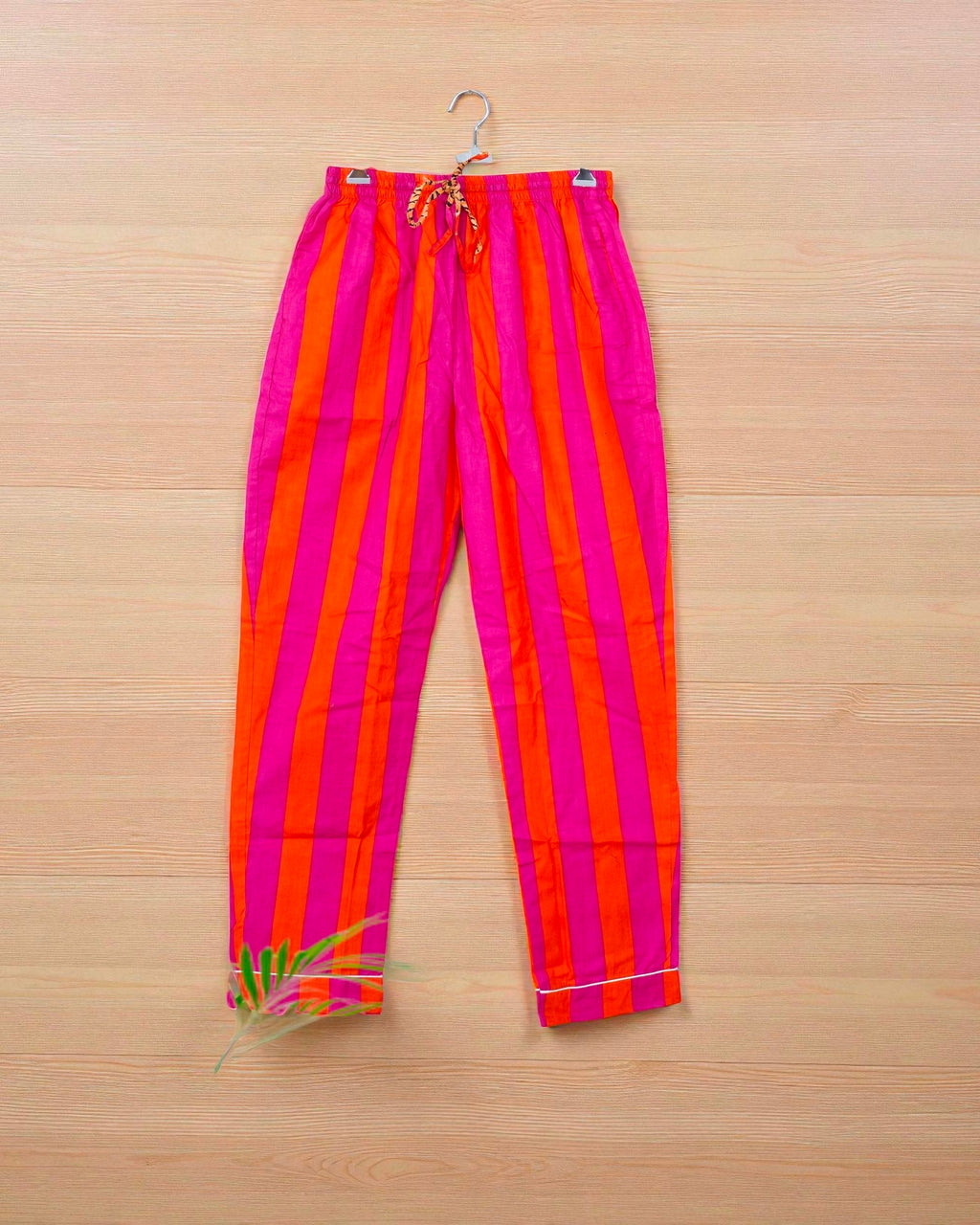 Hand Printed Cotton Sleep Set | Lightweight Pajama Set for Women | Relax Fit 4 Pcs Set