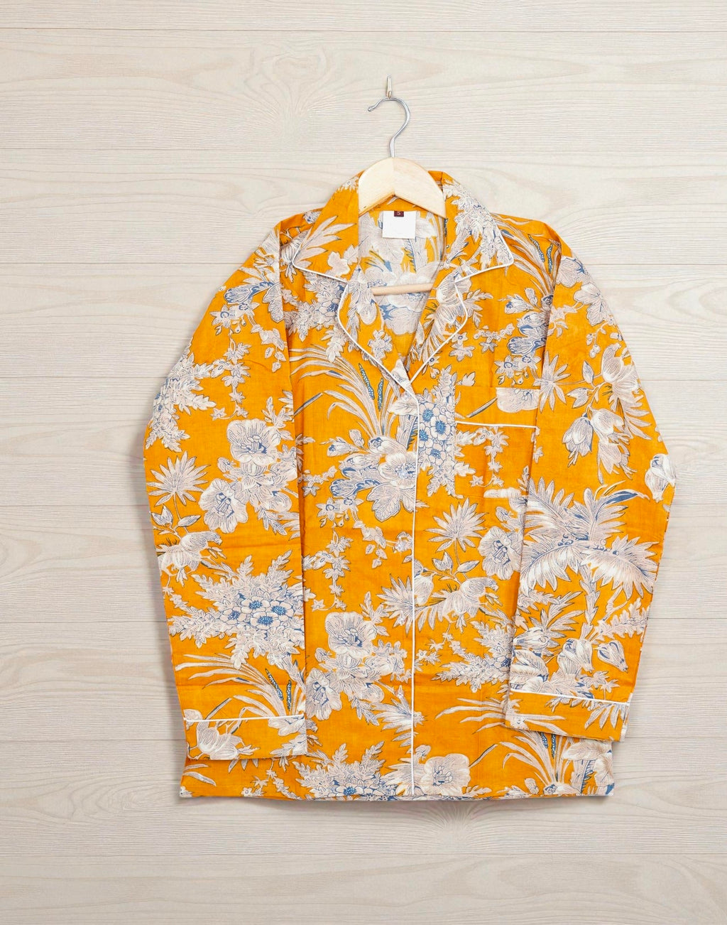 Block Print Pajama Set | Women’s Cotton Sleepwear | Handmade Nightwear 4 Pcs Set