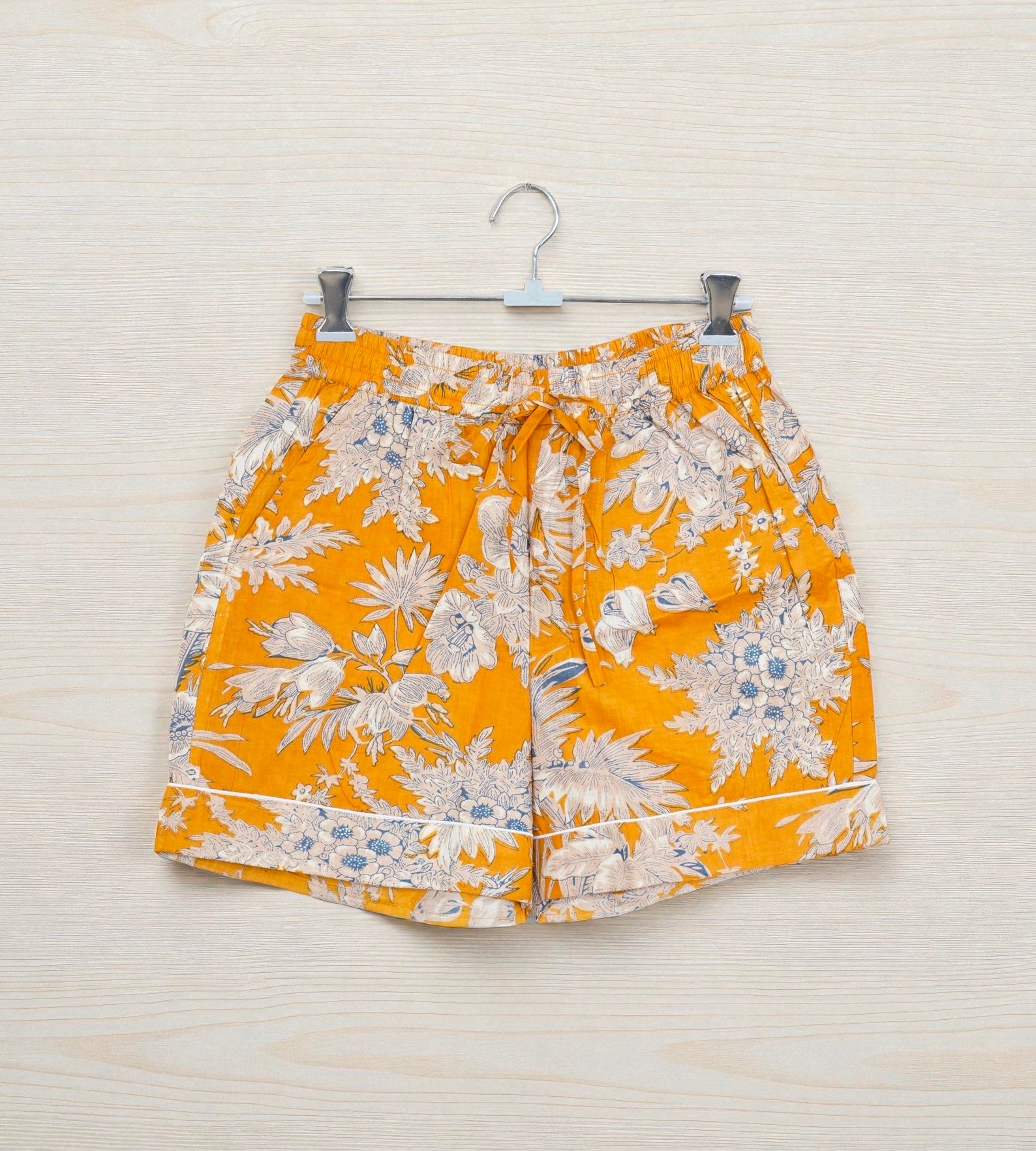 Block Print Pajama Set | Women’s Cotton Sleepwear | Handmade Nightwear 4 Pcs Set