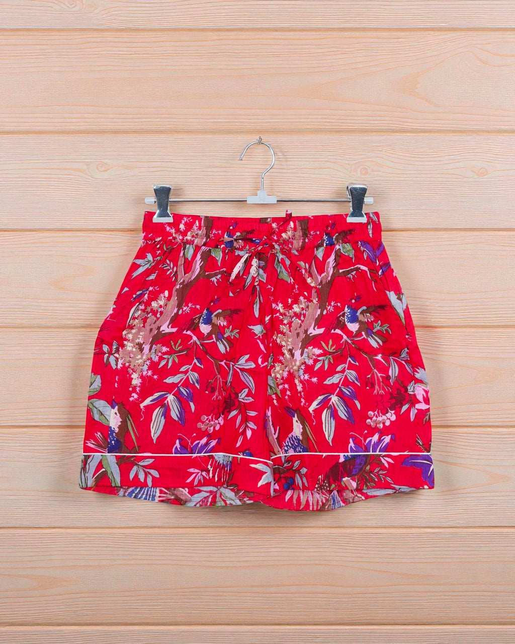 Organic Cotton Hand Printed Pajama Set | Women’s Loungewear | Sustainable Gift 4 Pcs Set