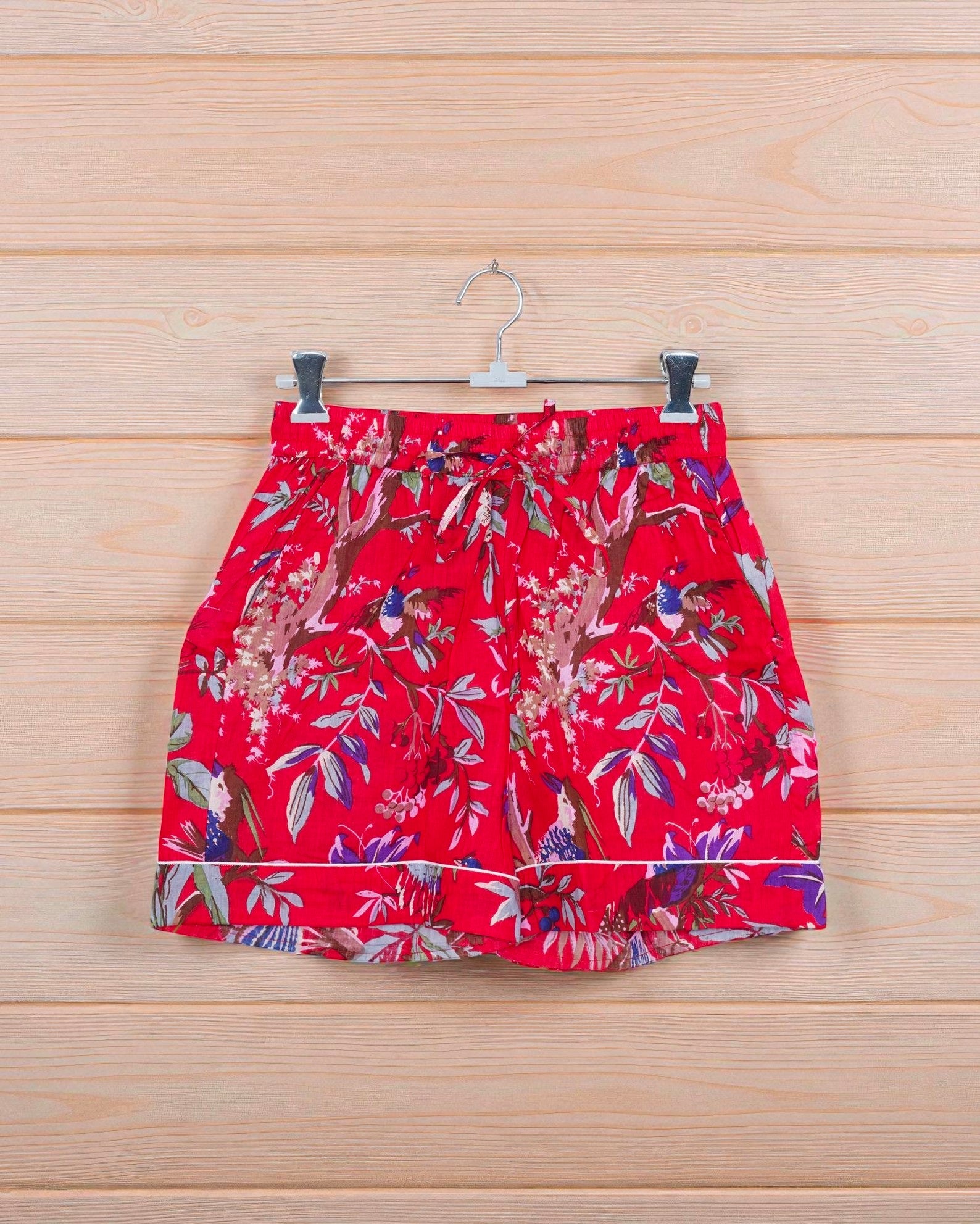 Organic Cotton Hand Printed Pajama Set | Women’s Loungewear | Sustainable Gift 4 Pcs Set