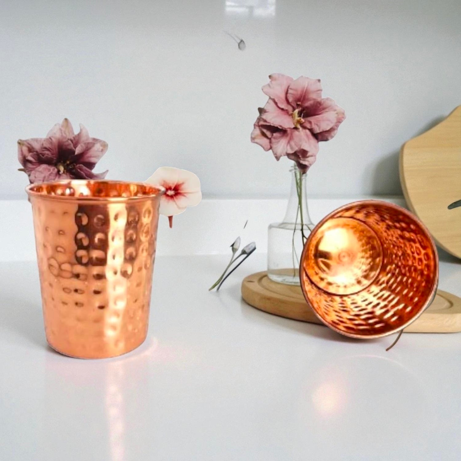 Ayurvedic Copper Glass Set | Healthy Drinking Copper Tumblers Pack Of 1 Pc