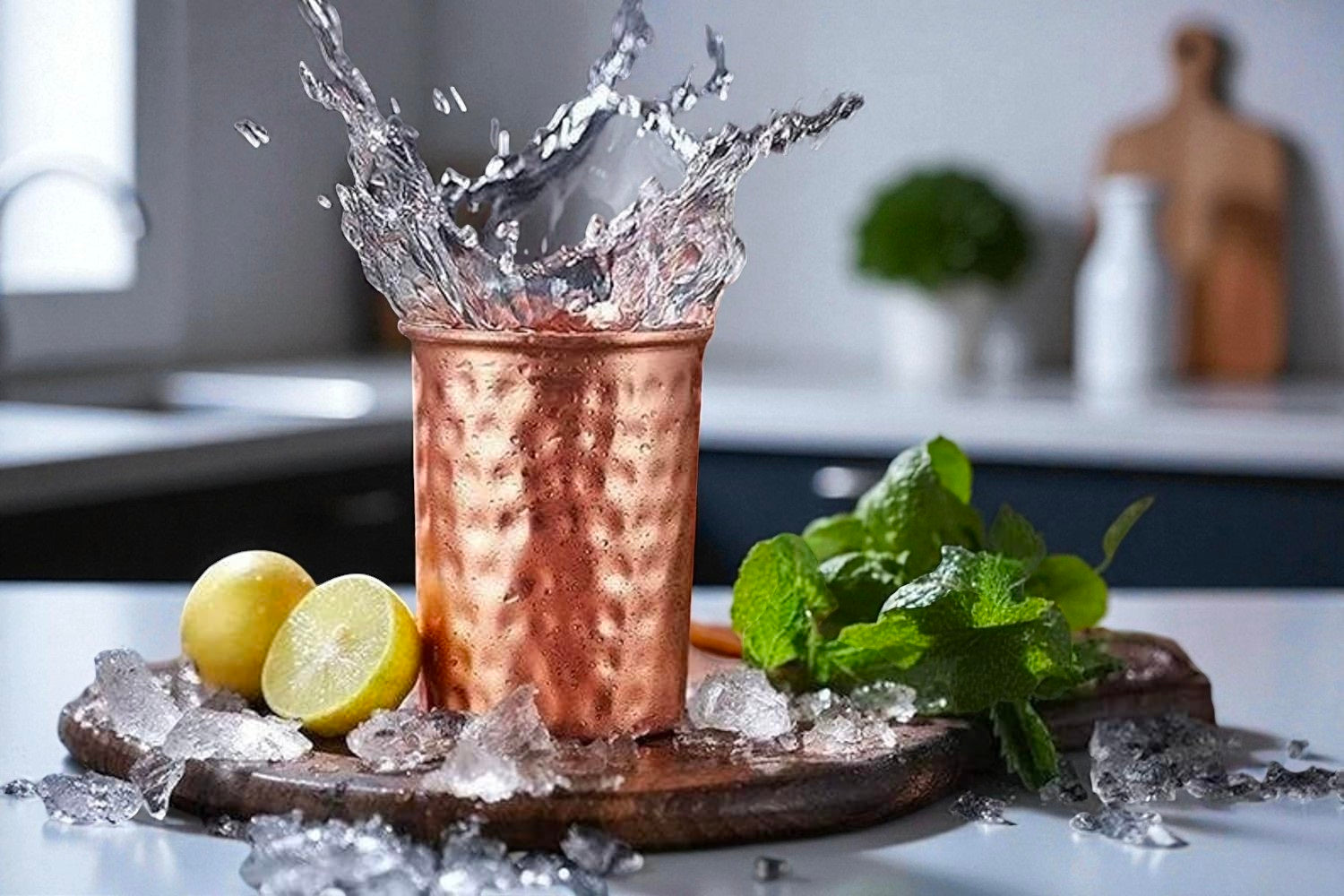 Ayurvedic Copper Glass Set | Healthy Drinking Copper Tumblers Pack Of 1 Pc