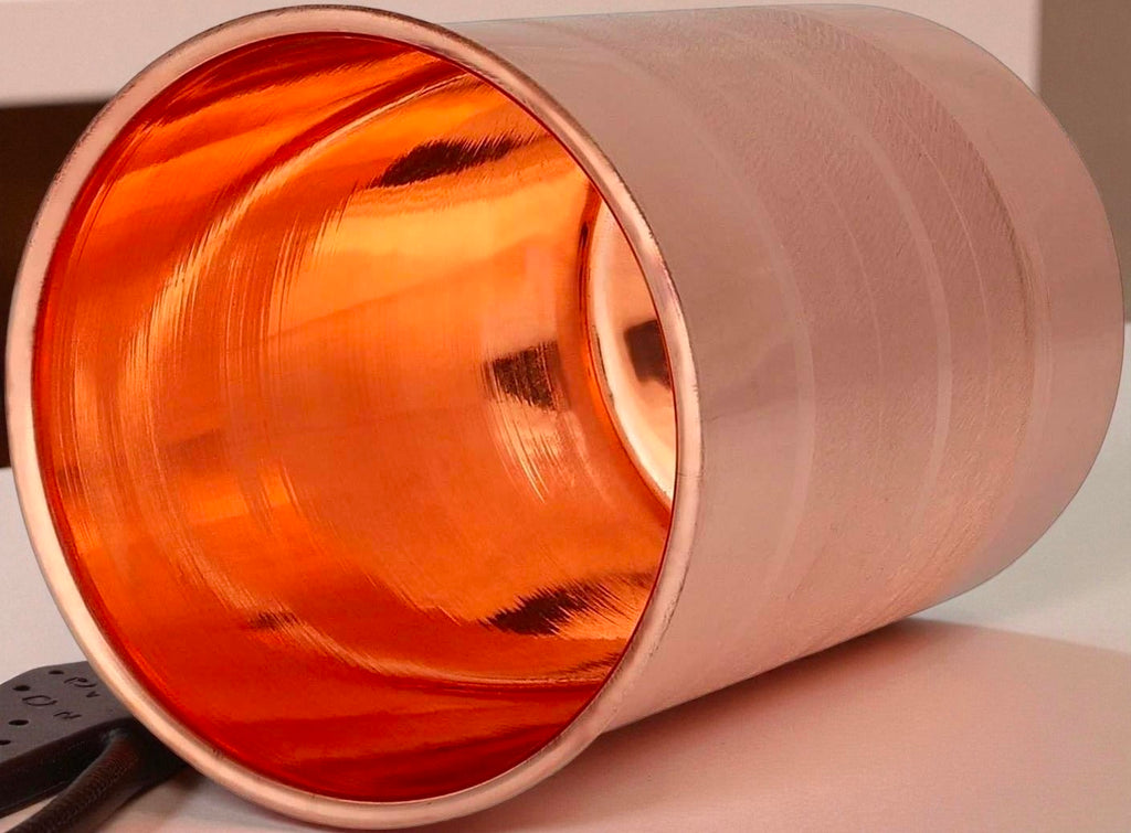 Copper Glass for Drinking Water | Pure Copper Ayurvedic Vessel Pack Of 1 Pc