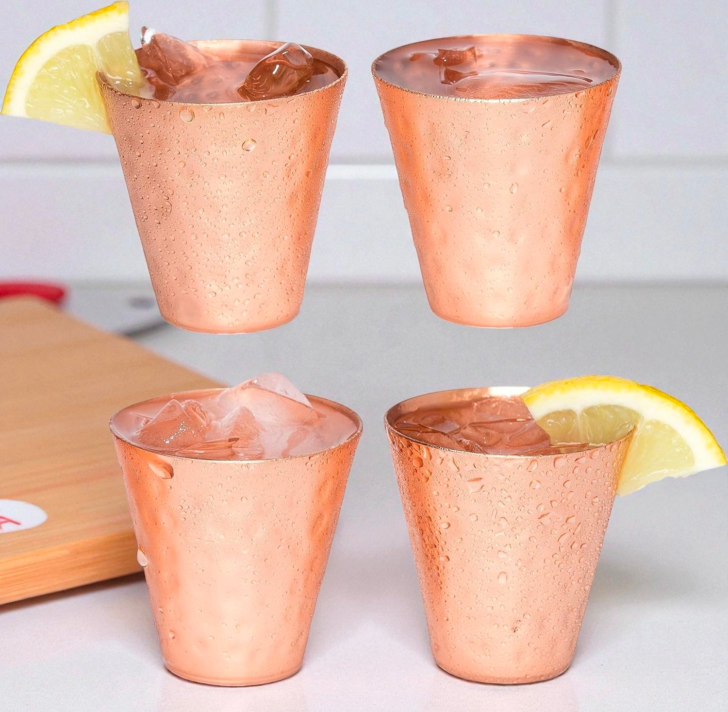 Indian Pure Copper Water Glass | Handmade Drinking Copper Small Cup Pack Of 1 Pc