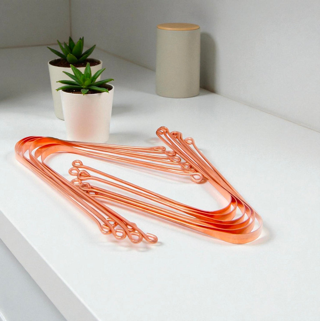 Pure Copper Tongue Scraper | Natural Ayurvedic Tongue Cleaner for Daily Use Pack Of 1 Pc