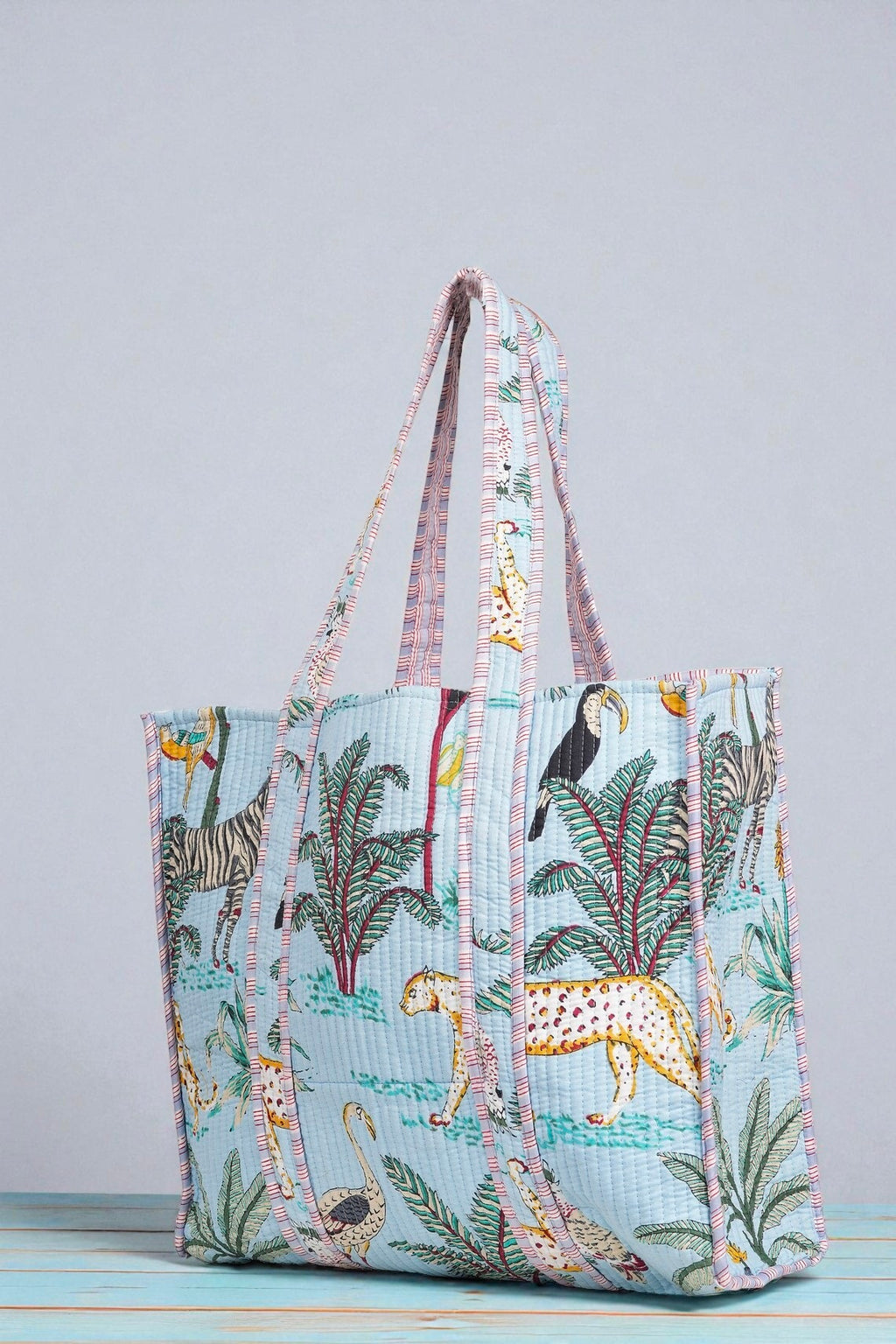 Indian Quilted Bag – Artisan Handmade Tote Purse