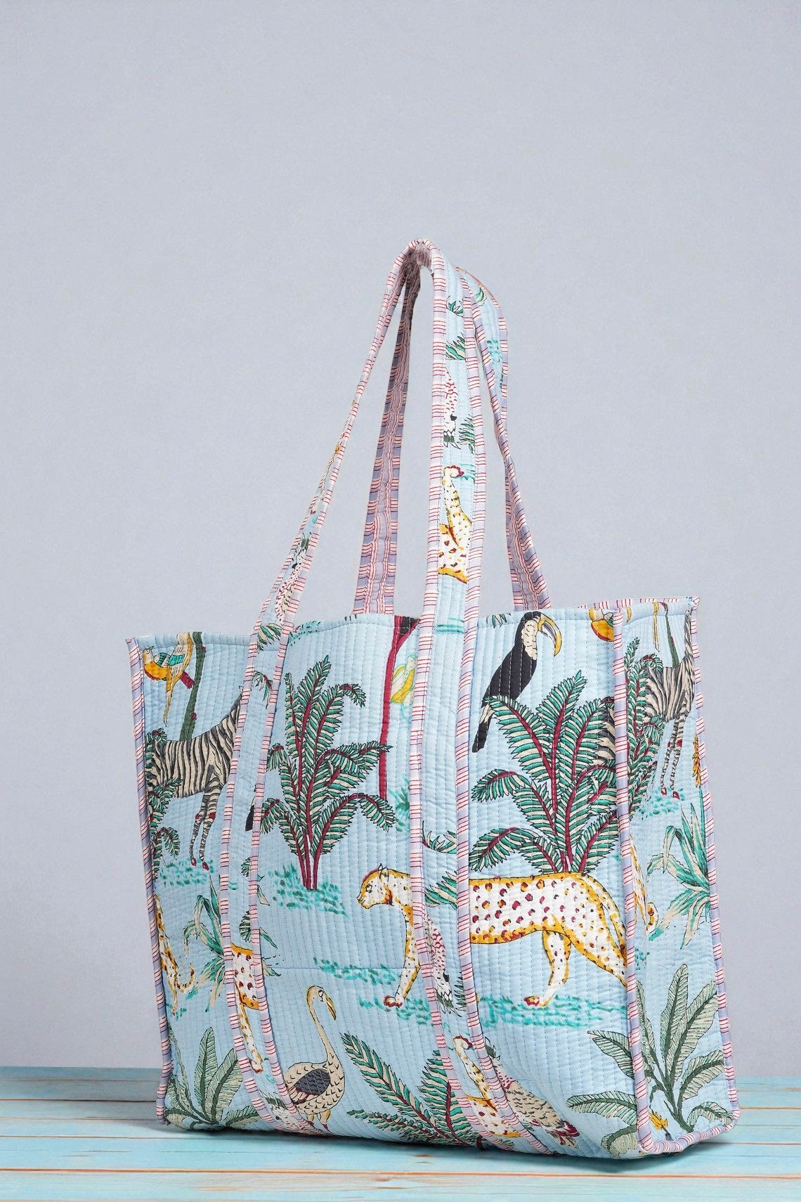 Indian Quilted Bag – Artisan Handmade Tote Purse