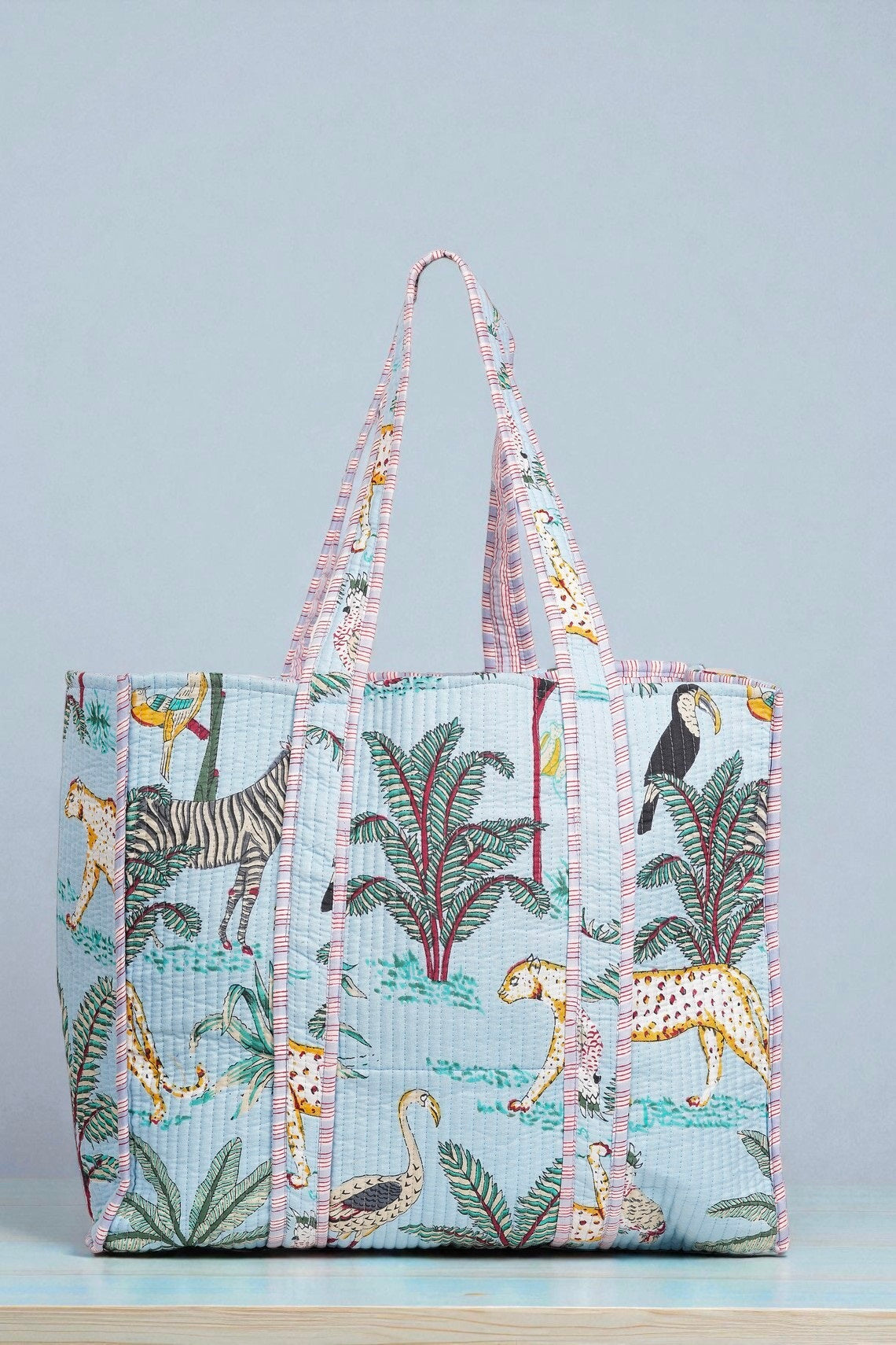 Indian Quilted Bag – Artisan Handmade Tote Purse