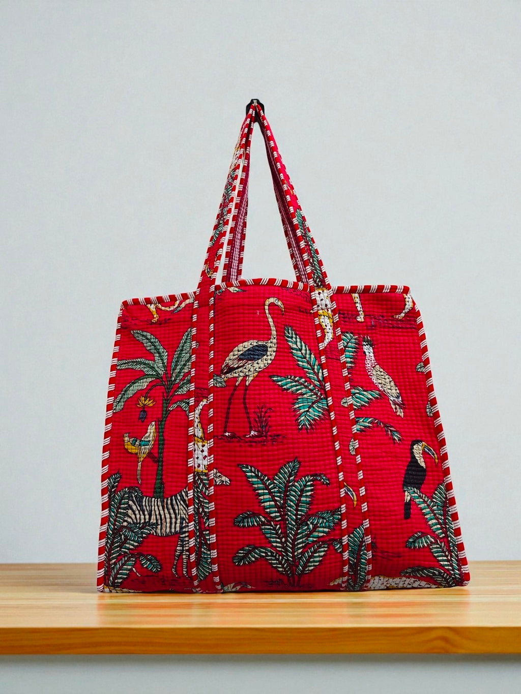 Designer Quilted Handbag – Boho-Chic Sustainable Style