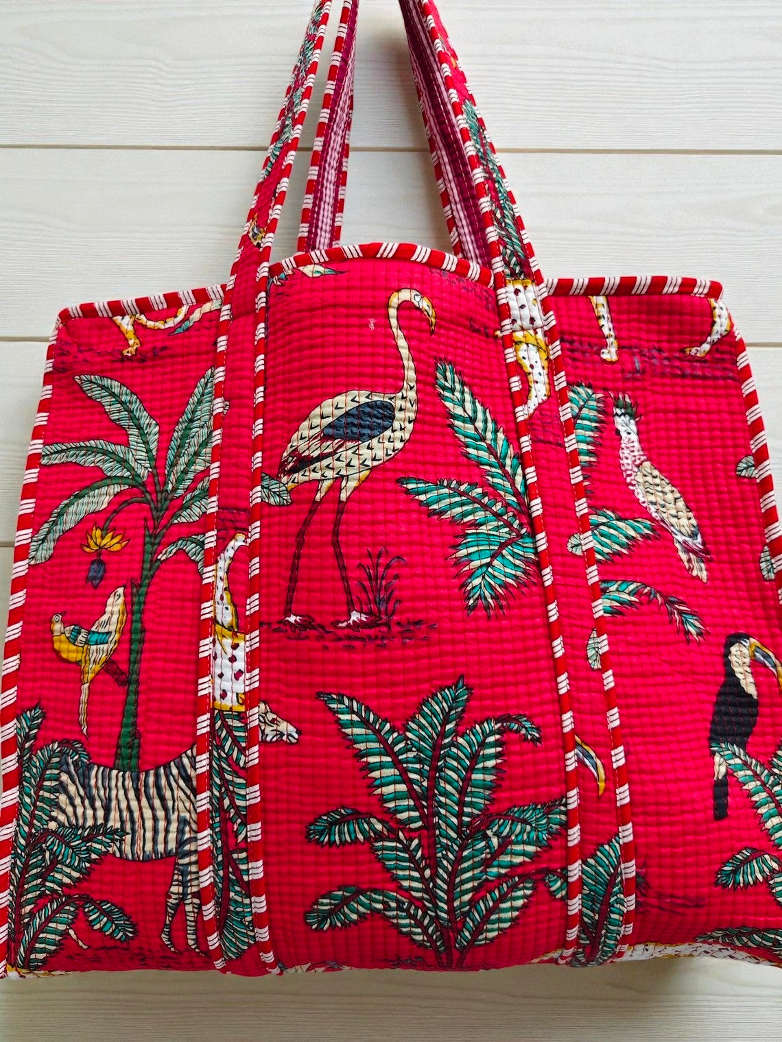 Designer Quilted Handbag – Boho-Chic Sustainable Style