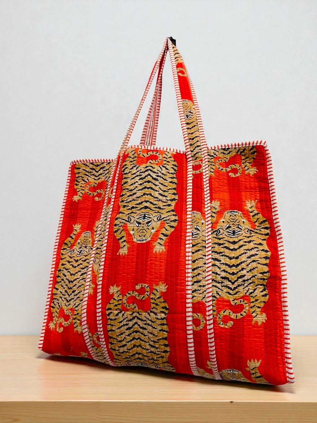 Quilted Fabric Tote – Casual Everyday Eco Bag