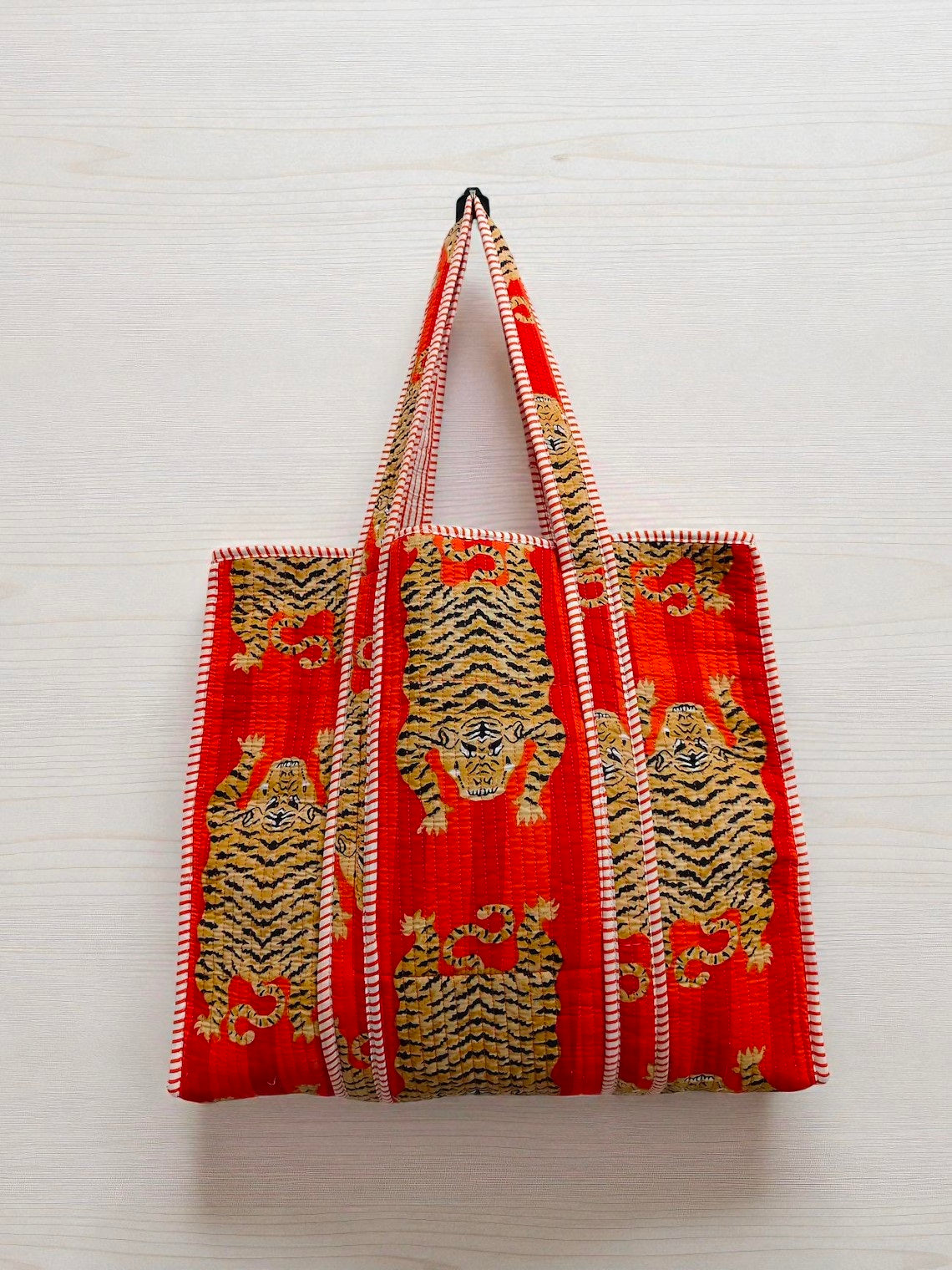 Quilted Fabric Tote – Casual Everyday Eco Bag