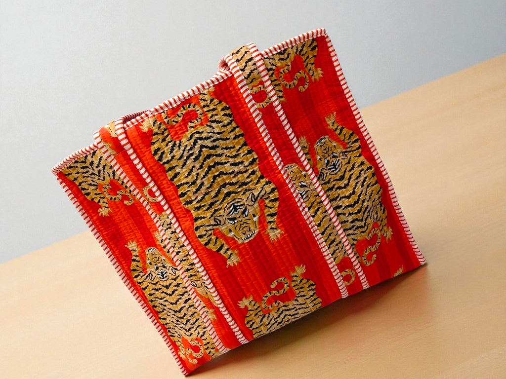 Quilted Fabric Tote – Casual Everyday Eco Bag