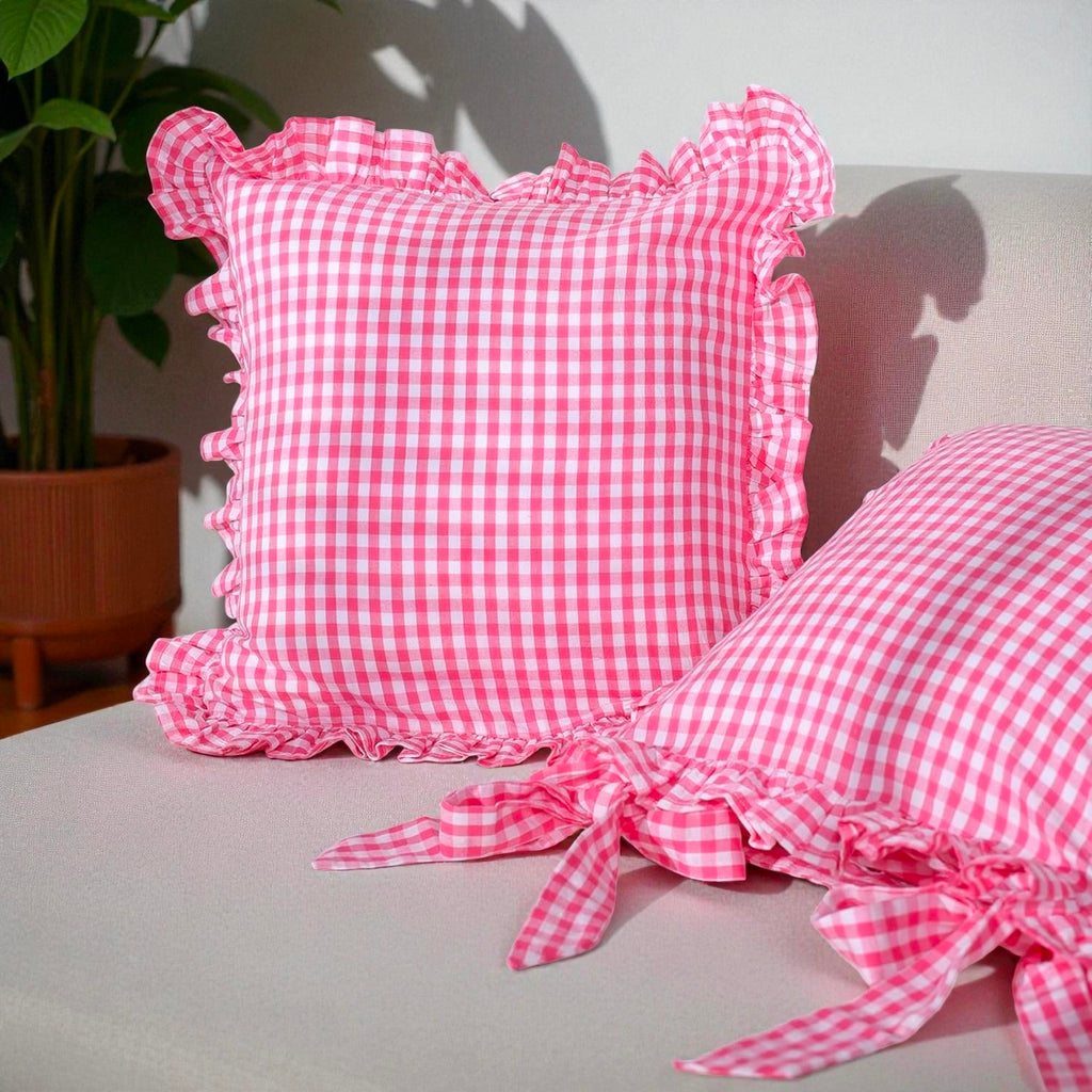 Soft Cotton Cushion Cover – Decorative Throw Pillow for Living Room