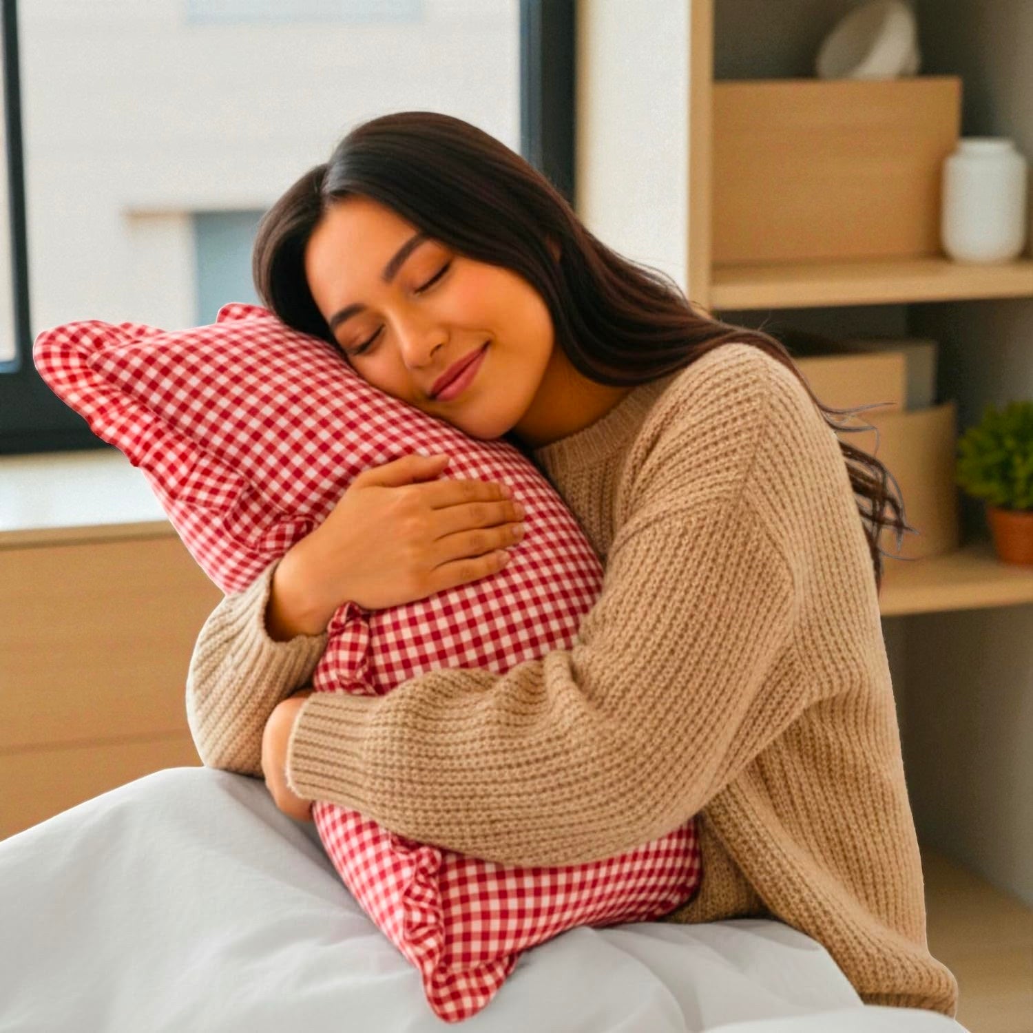 Handmade Cotton Cushion Cover – Ethnic Print Design Throw Pillow Cases