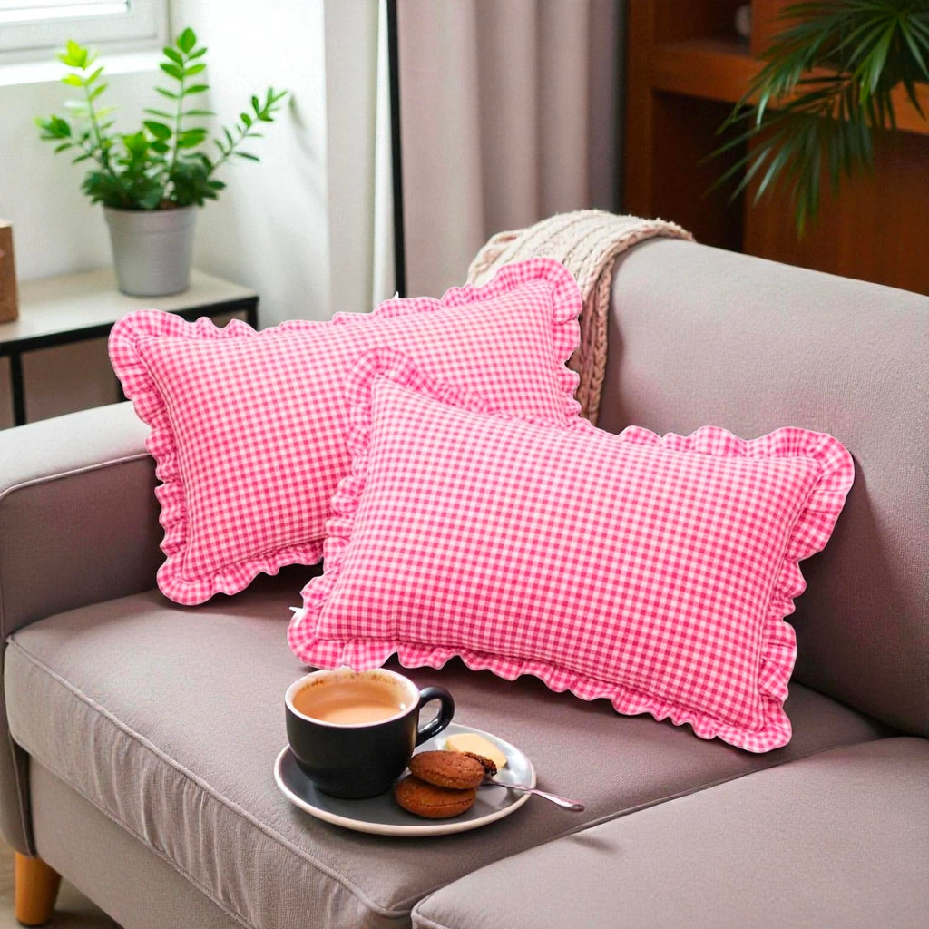 Cotton Printed Throw Pillow Cushion Cover Natural Cotton Cushion Cover – Sustainable Home Styling Pack Of 1