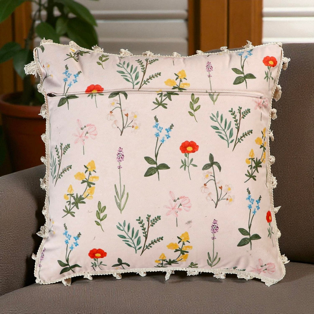 Luxury Cotton Cushion Cover – Handcrafted Boho Style Pack Of 1