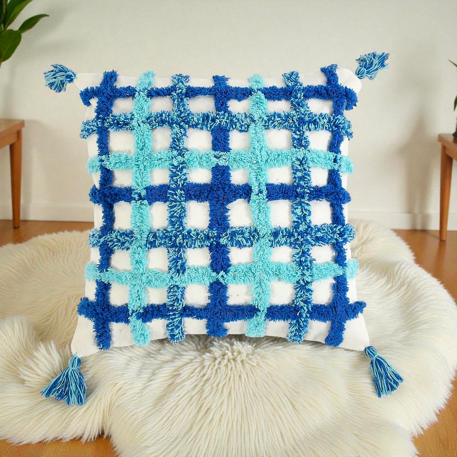 Embroidered Handmade Cotton Cushion Cover Decorative Cushion Pillow Cover Cushion Case Pack Of 1