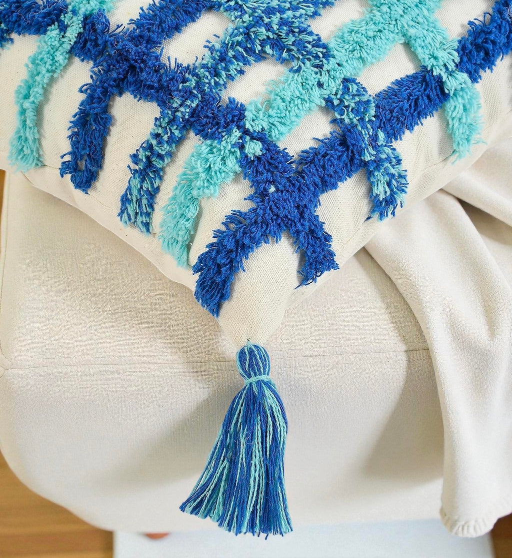 Embroidered Handmade Cotton Cushion Cover Decorative Cushion Pillow Cover Cushion Case Pack Of 1