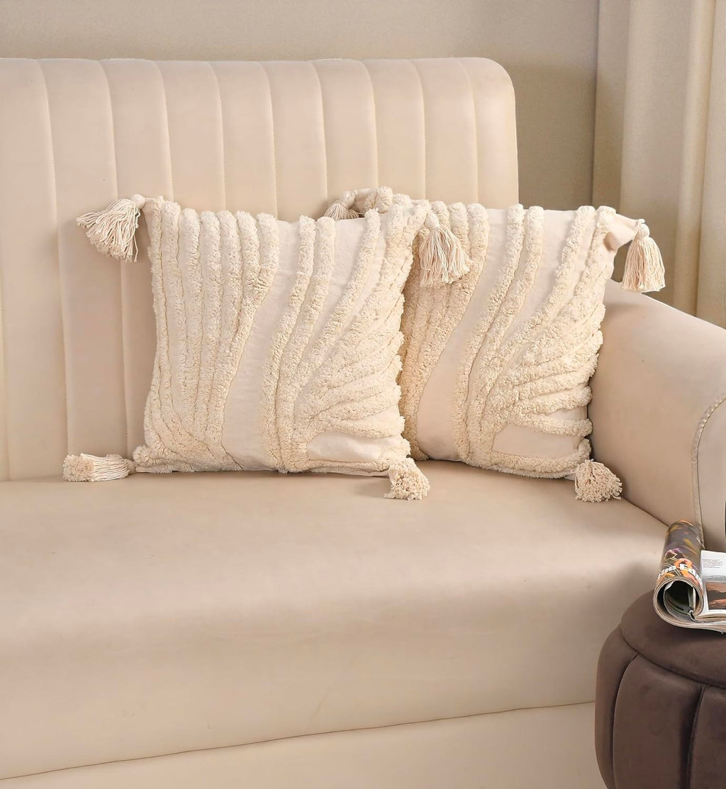 Handmade Cotton Cushion Cover Decorative Cushion Pillow Cover Cushion Case Pack Of 1