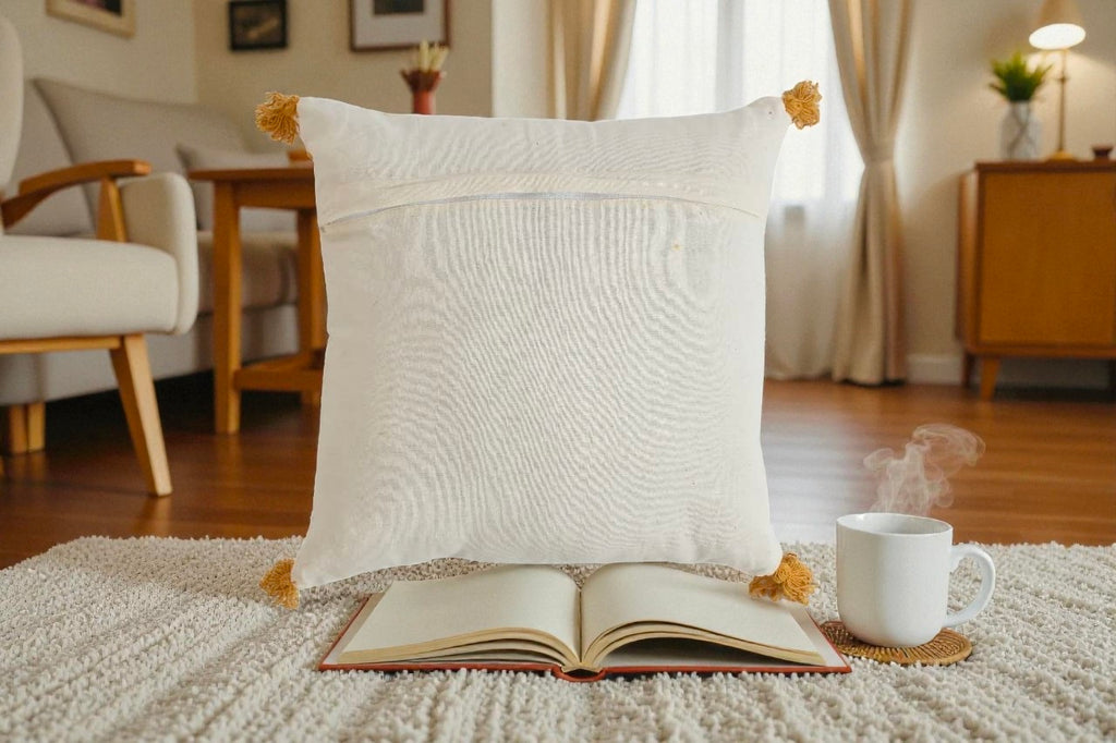 Embroidered Handmade Suzani Cushion Cover Cotton Sofa Decorative Cushion Pillow Cover