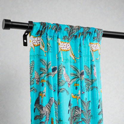 Ethnic Indian Block Print Curtains – 100% Cotton Window Panels (Copy)