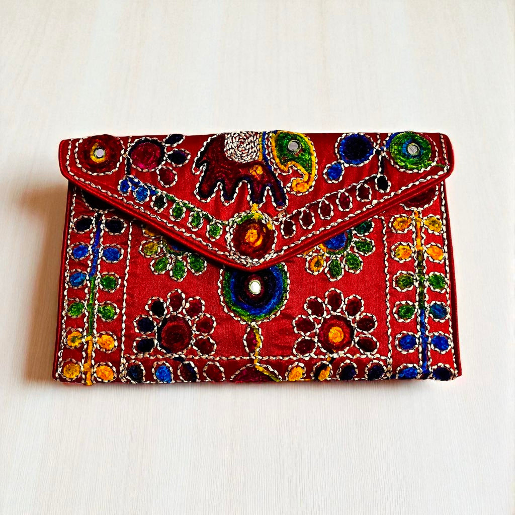 Handmade Clutch Bags Sling Bags Cross Body Bags for Women 30X20 Cm