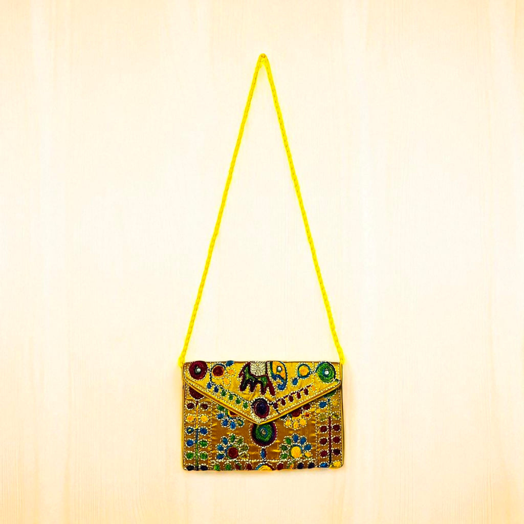 Indian Handmade Clutch Bags Cross Body Bags for Women 30X20 Cm