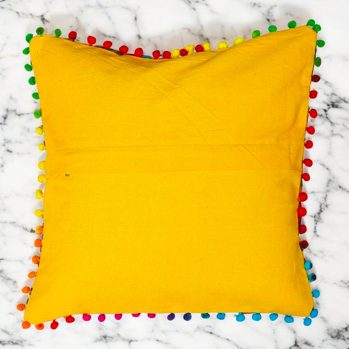 Handmade Embroidered Suzani Pillow Cover 16x16 Inch Cushion Covers