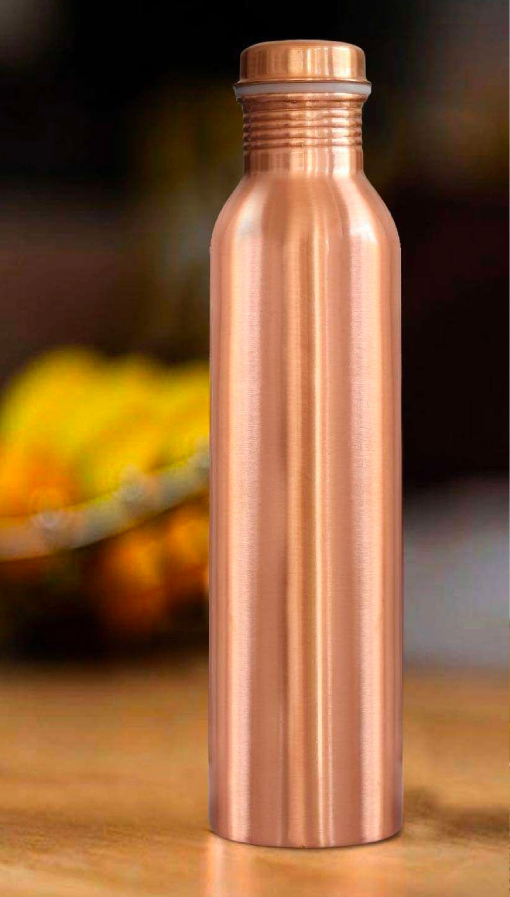 Copper Bottle (1000ml): 100% Pure BPA-Free Water Bottle | Copper-Infused Water | Leak Proof | Office Use | Boosts Immunity | Supports Digestive & Liver Health | Ayurveda Inspired
