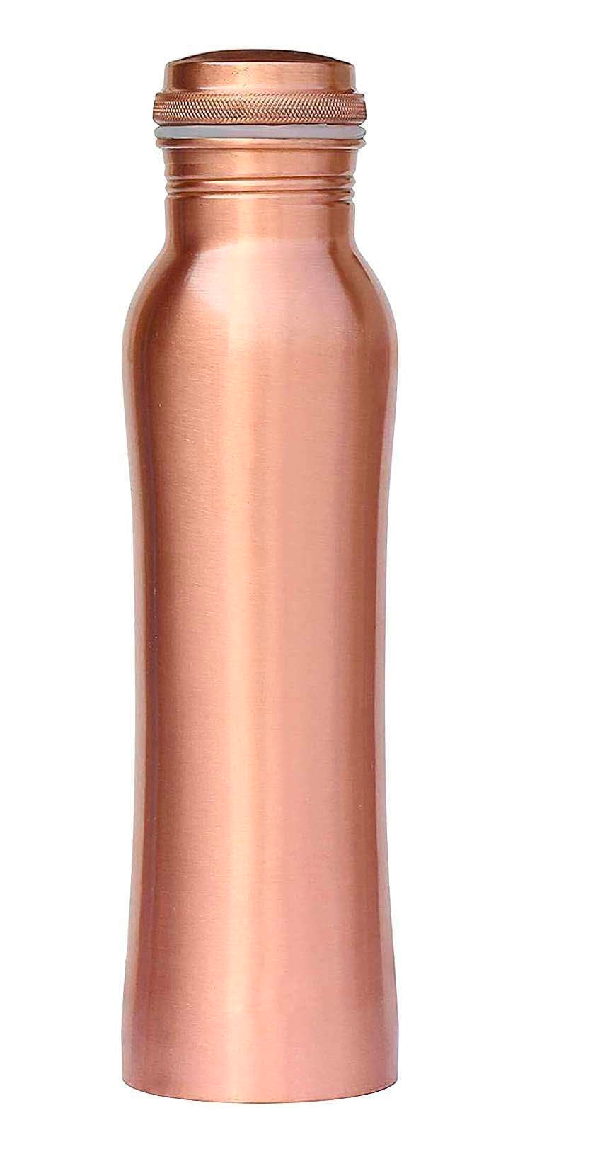 100% Pure Copper Bottle | Traditional Ayurvedic Design | Eco-Friendly Drinkware