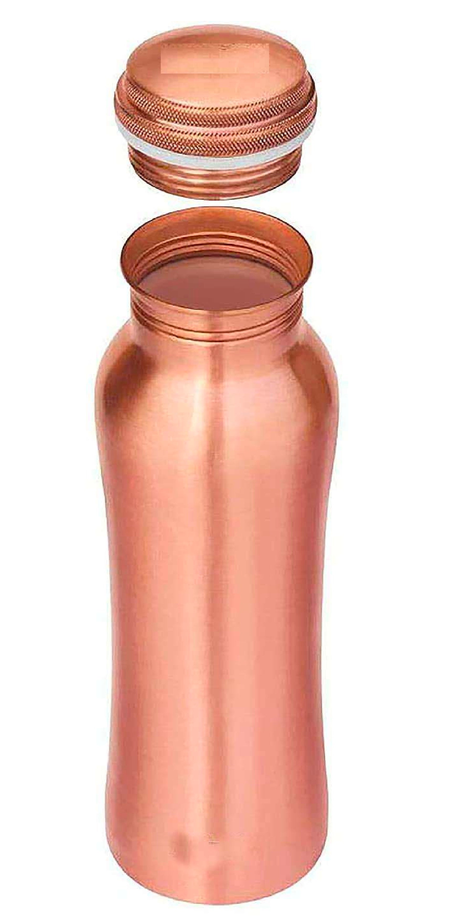 100% Pure Copper Bottle | Traditional Ayurvedic Design | Eco-Friendly Drinkware