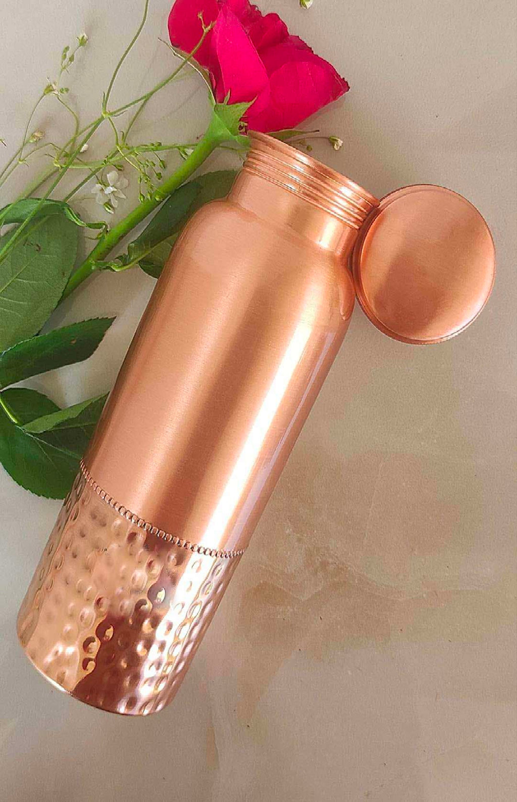 Copper Water Bottle for Health & Wellness