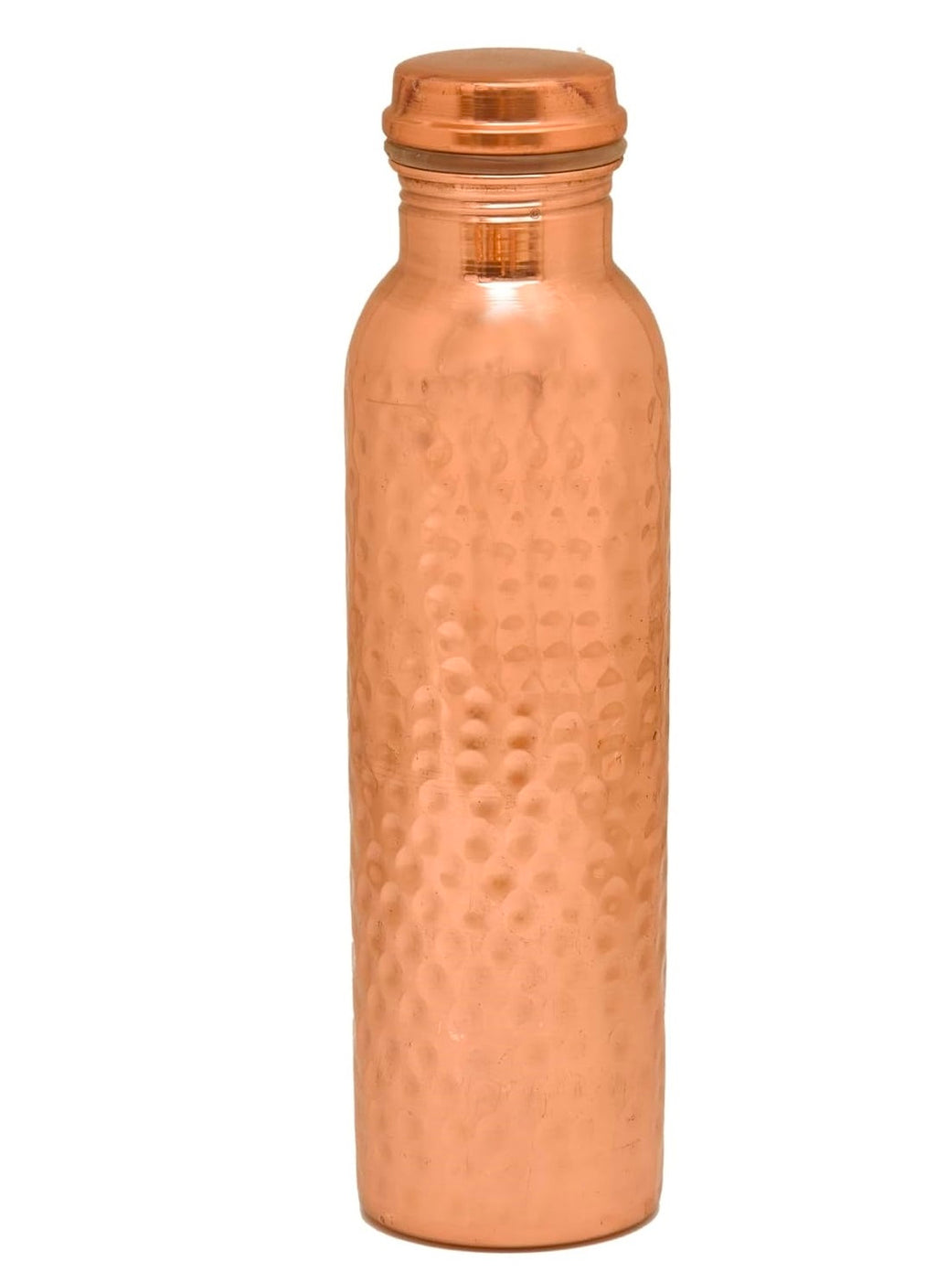 Handcrafted Copper Bottles for Water with Leak Proof Lid | 100% Pure Copper Bottle Healthy Living Wellness Fitness Yoga | BPA Free & Non Toxic
