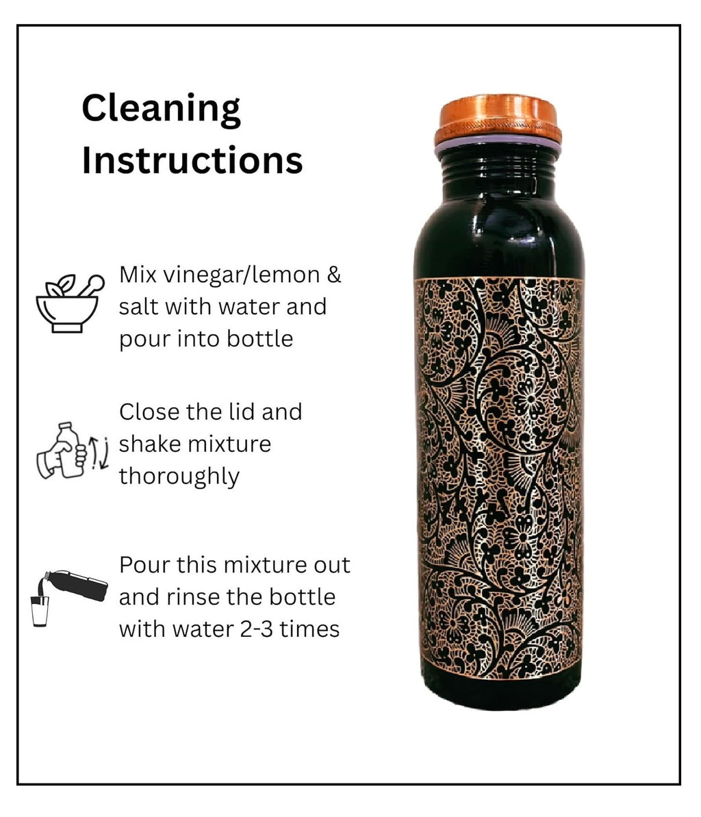 Antibacterial Copper Bottle – Handcrafted, BPA-Free & Eco Safe